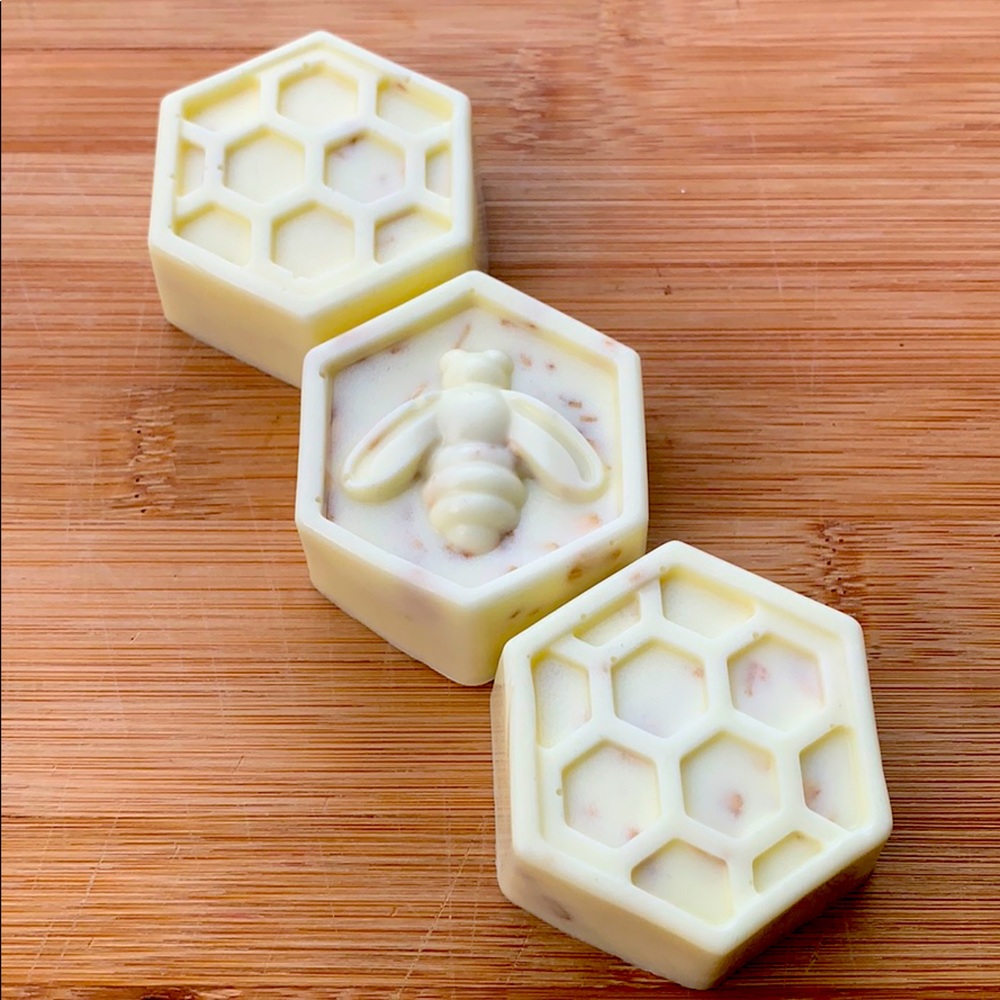 Handmade Shea Butter soap trio